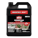 Ortho GroundClear Year Long Vegetation Killer1 - Concentrate, Visible Results in 3 Hours, Kills Weeds and Grasses to the Root When Used as Directed, Up to 1 Year of Weed and Grass Control, 2 gal.