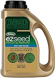 Scotts EZ Seed Patch & Repair Sun and Shade Mulch, Grass Seed, Fertilizer Combination for Bare Spots and Repair, 4 lb