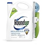 Roundup Ready-To-Use Weed & Grass Killer III -- with Sure Shot Wand, Use in & Around Vegetable Gardens, Tree Rings, Flower Beds, Patios & More, Kills to the Root, 1.33 gal.