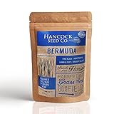 Hancock Common Bermuda Coated & Unhulled Grass Seed, Grows Thick, Green Turf-Like Lawns, 50 LB Bag