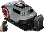 Redkey MGC1000 Robot Lawn Mower with 590ft Boundary Wires for 0.25 Acre (1/4 Acre), 45% Slope, 70Mins Runtime, Auto Recharge, Automatic Robotic Lawn Mower w/Precise Location & Breakpoint Detection