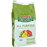 Jobe’s Organics Granular All Purpose Fertilizer, Easy Plant Care Fertilizer for Vegetables, Flowers, Shrubs, Trees, and Plants, 16 lbs Bag