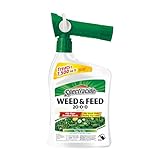 Spectracide Weed and Feed 20-0-0 32 Ounces, with QuickFlip Hose-End Sprayer, 2-3 Packs