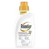 Roundup Concentrate Poison Ivy Killer Plus Tough Brush Killer for Weeds, Grass, Stumps with 24 hours Results, 32 oz.