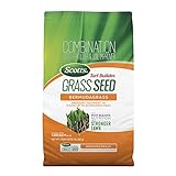 Scotts Turf Builder Grass Seed Bermudagrass Drought-Tolerant to Stand up to Scorching Heat with Root-Building Nutrition, 1 lb.