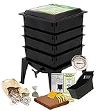 Worm Factory® 360 Black US Made Composting System for Recycling Food Waste at Home