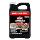 Ortho GroundClear Year Long Vegetation Killer1 - Concentrate, Visible Results in 3 Hours, Kills Weeds and Grasses to the Root When Used as Directed, Up to 1 Year of Weed and Grass Control, 1 gal.