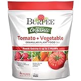 Burpee Organic Tomato & Vegetable Granular Plant Food, 4 lb