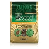 Scotts EZ Seed Patch and Repair Bermudagrass, 20 lb. - Combination Mulch, Seed, and Fertilizer - Tackifier Reduces Seed Wash-Away - Even Grows in Scorching Heat - Covers up to 445 sq. ft.