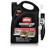 Ortho GroundClear Year Long Vegetation Killer - With Continuous Spray Comfort Wand, Visible Results in 1 Hour, Kills Weeds and Grasses to the Root, Up to 1 Year of Weed and Grass Control, 1.33 gal.