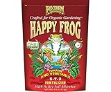 FoxFarm Happy Frog Garden Tomato and Vegetable Soil Dry Plant Fertilizer Mix for Outdoor Organic Plant and Garden Care, 4 Pound Bag (FX14690)