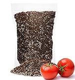 GARDENERA Organic Potting Soil for Tomato Plants - 1 Quart - Hand-Mixed with Natural Ingredients for Optimal Growth and Nutrient Retention
