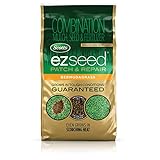 Scotts EZ Seed Patch and Repair Bermudagrass, 10 lb. - Combination Mulch, Seed, and Fertilizer - Tackifier Reduces Seed Wash-Away - Even Grows in Scorching Heat - Covers up to 225 sq. ft.