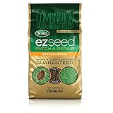 Scotts EZ Seed Patch and Repair Bermudagrass, 10 lb. - Combination Mulch, Seed, and Fertilizer - Tackifier Reduces Seed Wash-Away - Even Grows in Scorching Heat - Covers up to 225 sq. ft.