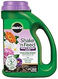 Miracle-Gro Plant Food 3002210 Shake 'N Feed Rose and Bloom Continuous Release Pl, 4.5 lb