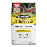 Pennington 100536600 UltraGreen Weed & Feed Lawn Fertilizer, 12.5 LBS, Covers 5000 Sq Ft