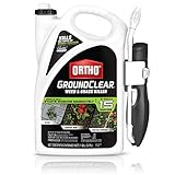 Ortho GroundClear Weed & Grass Killer Ready-to-Use - Grass Weed Killer Spray, Use in Landscape Beds, Around Vegetable Gardens, on Patios & More, Broadleaf Weed Killer, See Results in 15 Minutes, 1 gal