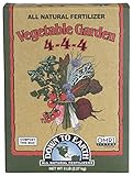 Down to Earth Organic Vegetable Garden Fertilizer 4-4-4, 5lb